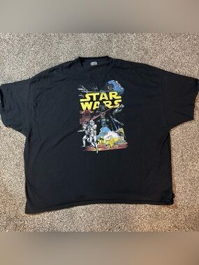 Star Wars Graphic Tee T-shirt Men’s XXXXL 4XL See Pics